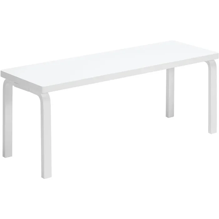 153A Bank, White lacquered Birke Top-Preis