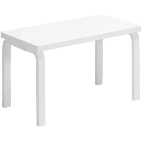 153B Bank, White lacquered Birke Geld-Zurück-Garantie