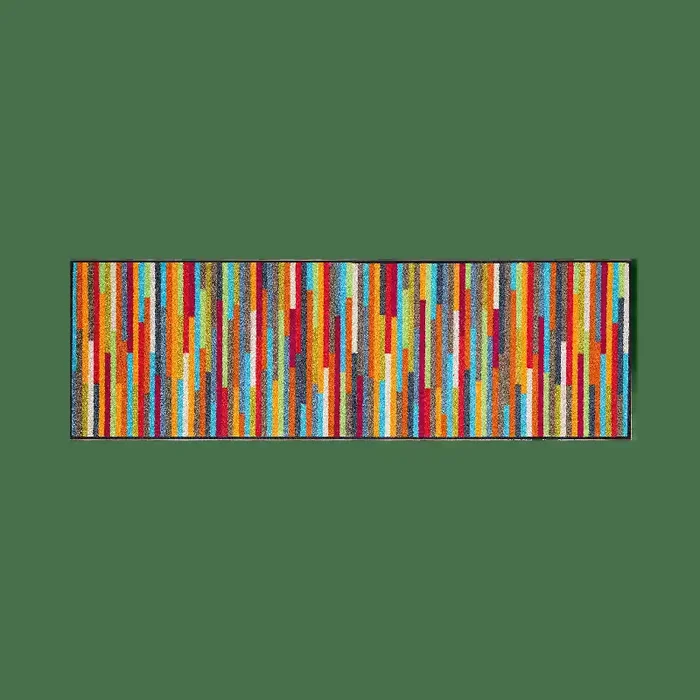 Ab Werk Fußmatte Mikado Stripes 60×180 Bunt
