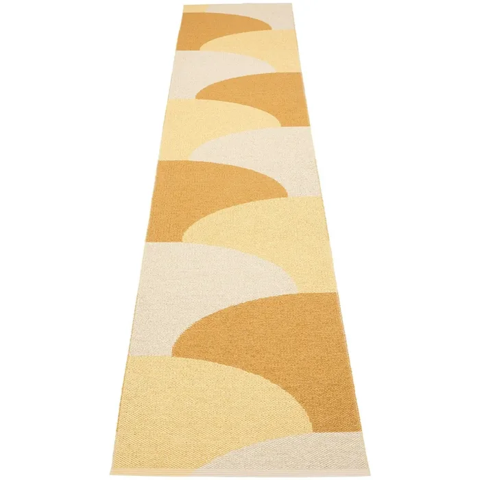 Ab Werk Hill Teppich 70×360 cm, Ochre / Pale Yellow / Cream