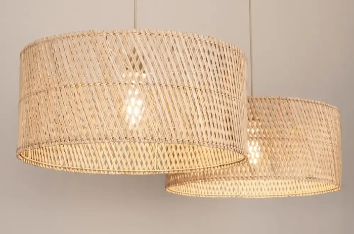 Ab Werk Pendelleuchte 31548 – 2x Ø 50cm- Zusammengestellter Artikel