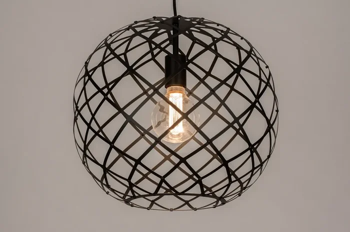 Ab Werk Pendelleuchte 74310 – Schwarz Ø 40 cm – Ausstellungsraum 0.40