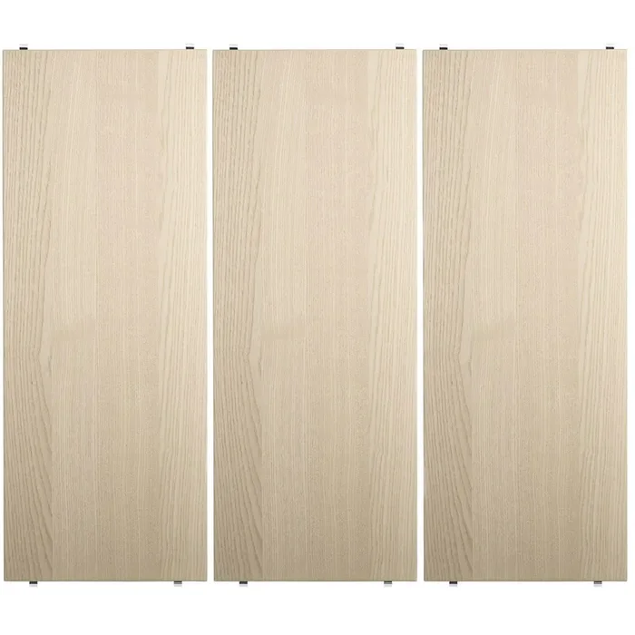 Ab Werk String Regalböden 3-er Set 58×20 cm, Ash