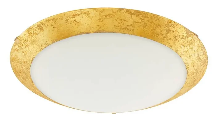 Abverkauf Eglo 98023 MONTENOVO LED 3-fach Deckenleuchte 3×7,3W Ø395mm Weiss Gold warmweiss