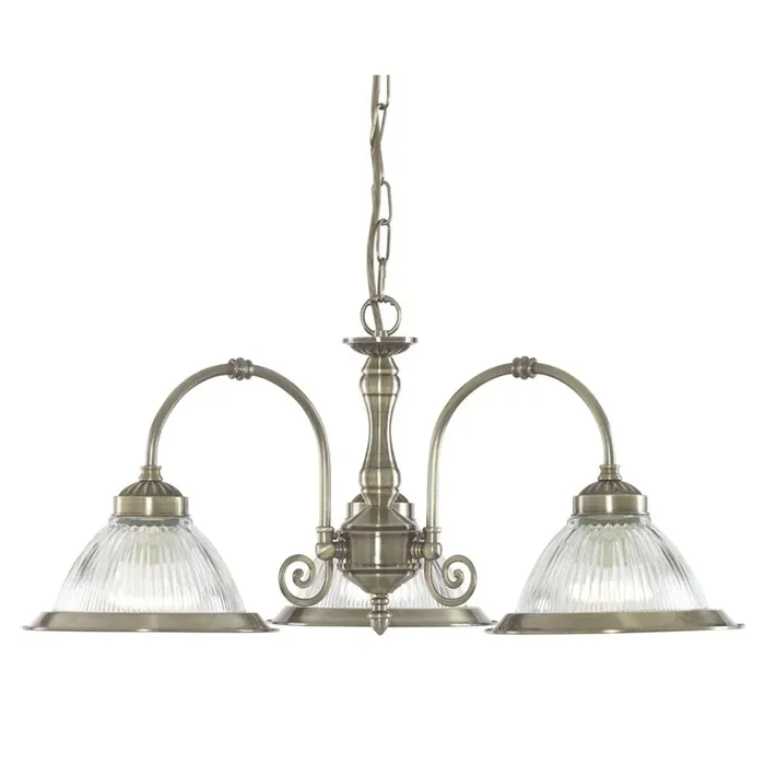 Abverkauf Jugendstil Hängeleuchte mit Glasschirm Antik