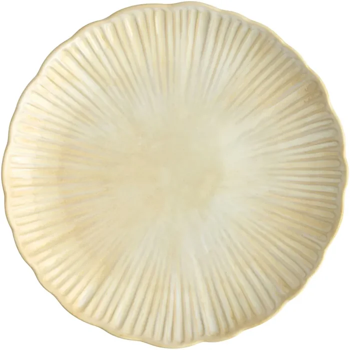 Aktuell Daisy Teller Cremefarben, 22 cm