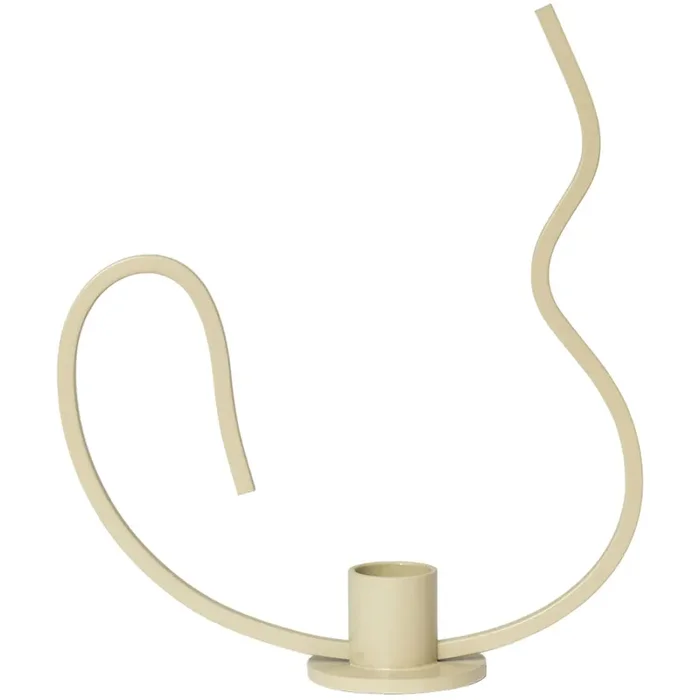 Aktuell Valse Kerzenhalter 18 cm, Cashmere