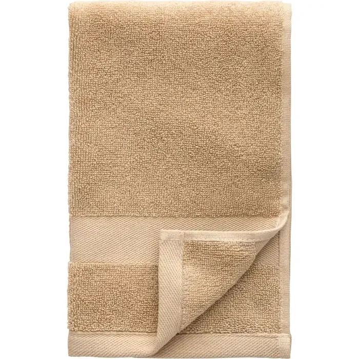 Alva Handtuch 2-er Set 30×50 cm, Sand Billig