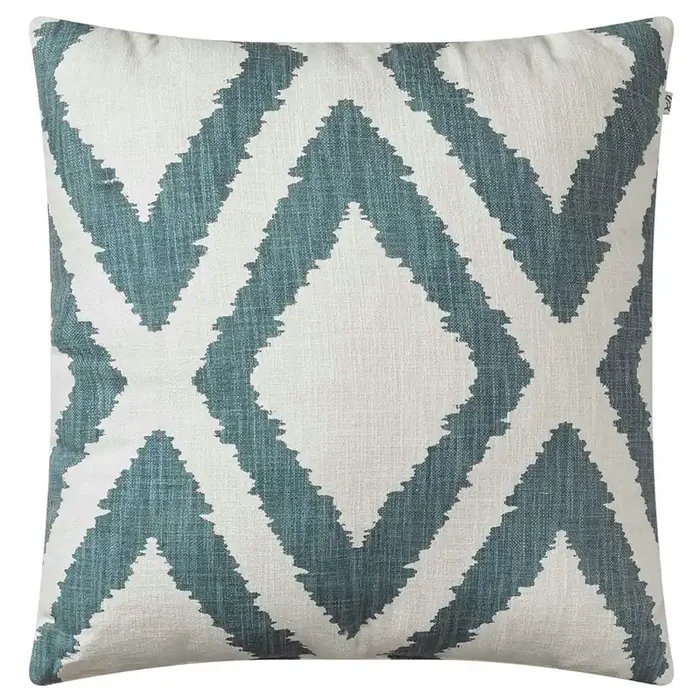Angebot Diamond Kissen 50×50 cm, Heaven Blue / Off White