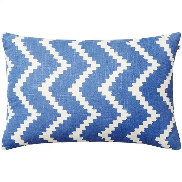 Angebot Ikat Sema Kissen 40×60 cm Im Freien Nutzbar, Riviera Blue
