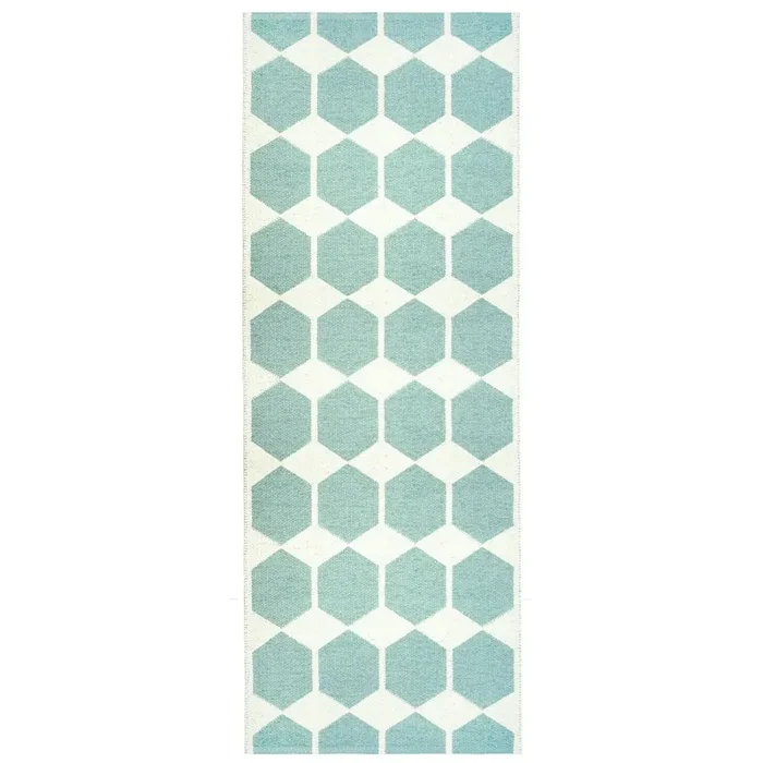 Anna Teppich Aqua, 70×200 cm Kostenloser Versand