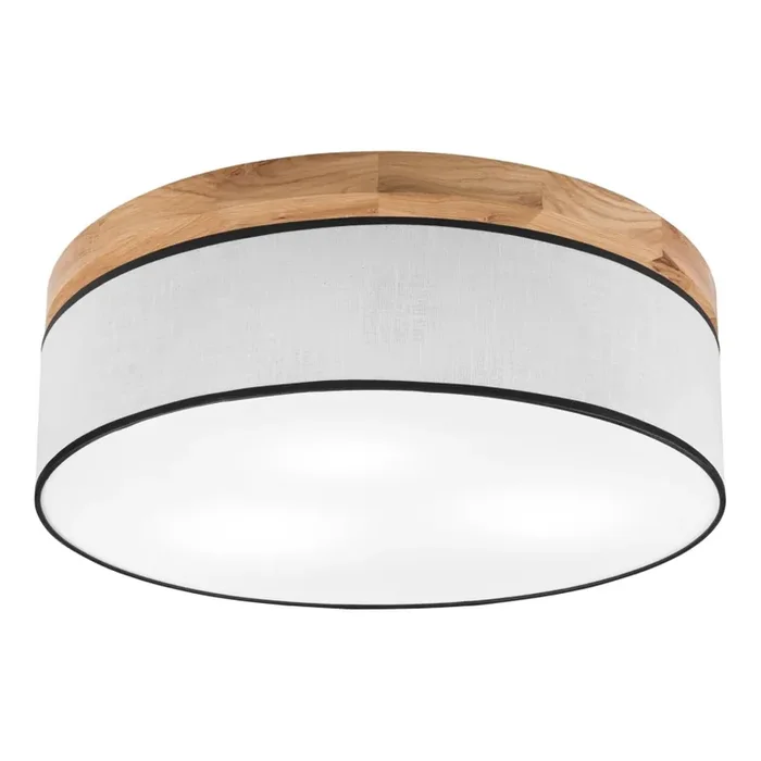 Ausverkauf Brilagi – LED Deckenleuchte BELLADONNA 3xE27/15W/230V d 50 cm weiß/Eiche