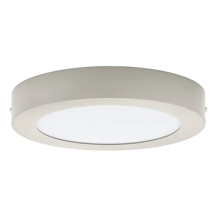 Ausverkauf Eglo 32817 – LED-dimmbare Deckenleuchte FUEVA LED/21W/230V 3000-6500K Ø 30 cm mattchrom + Fernbedienung