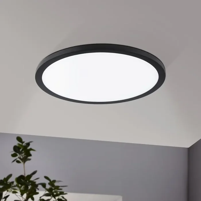 Ausverkauf Eglo – LED-Einbauleuchte LED/22W/230V 3000K schwarz Ø 22,5 cm