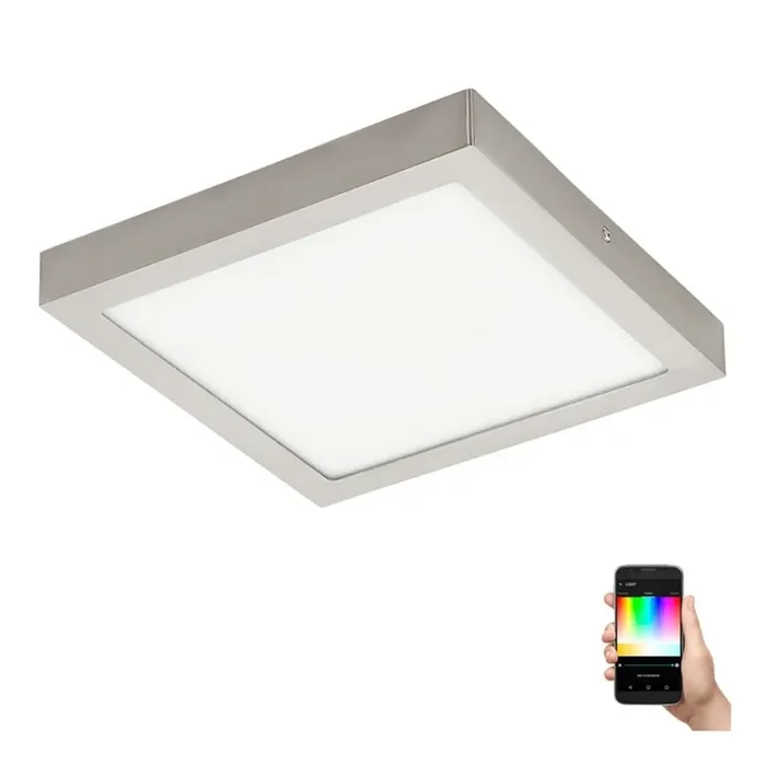 Ausverkauf Eglo – LED RGBW dimmbare Deckenleuchte FUEVA-C LED/21W/230V 30×30 cm