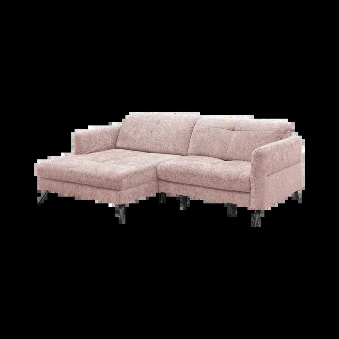 Ausverkauf set one by Musterring Ecksofa SO 4400 Rosa Ottomane links