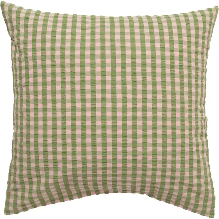 Bæk & Bølge Kissenbezug 60×63 cm, Grün/Blassrosa Heute Kaufen