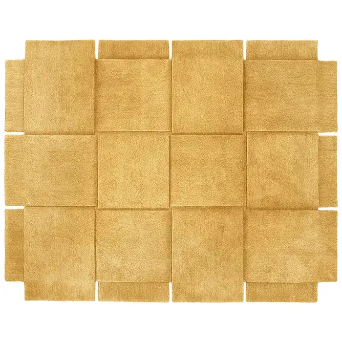 Basket Teppich Yellow Ochre, 185×240 cm Zertifiziert