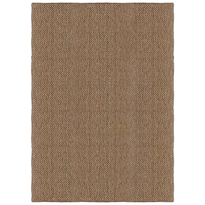 Basket Weave Sisalteppich 200×300 cm, Braun Preisknaller