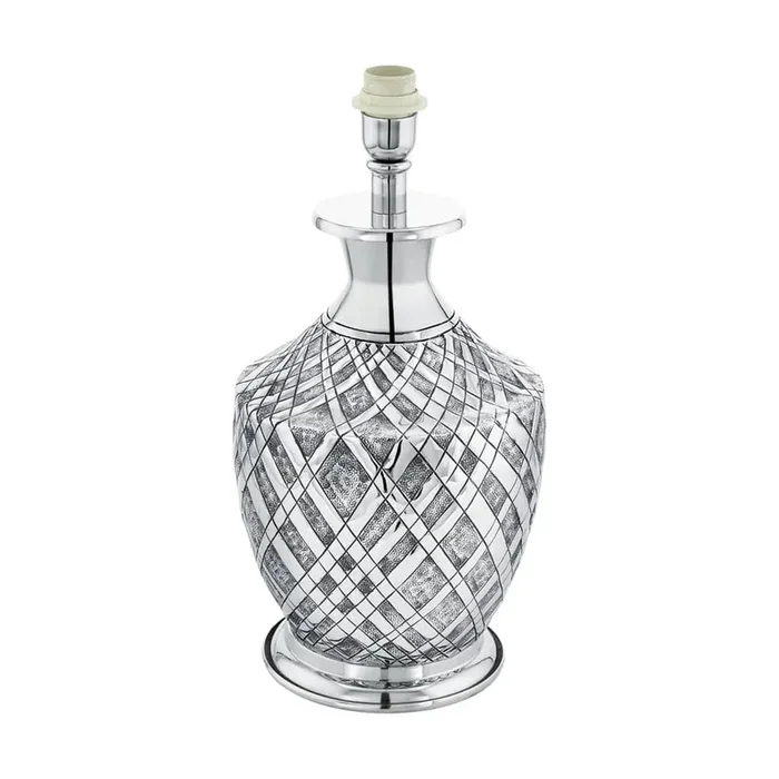 Begrenztes Angebot Eglo 49683 Saltash Tischleuchte E27 chrom