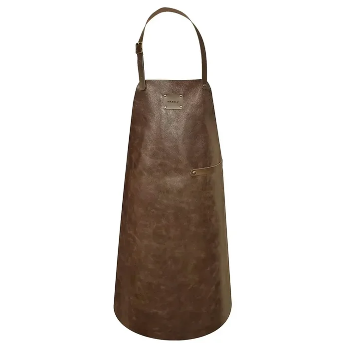Begrenztes Angebot Leather Schürze, Braun