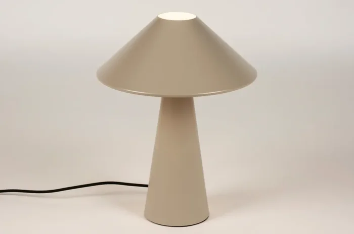 Begrenztes Angebot Tischleuchte 15511 – Design / 40 cm hoch / Beige – Ausstellungsraum 0.18