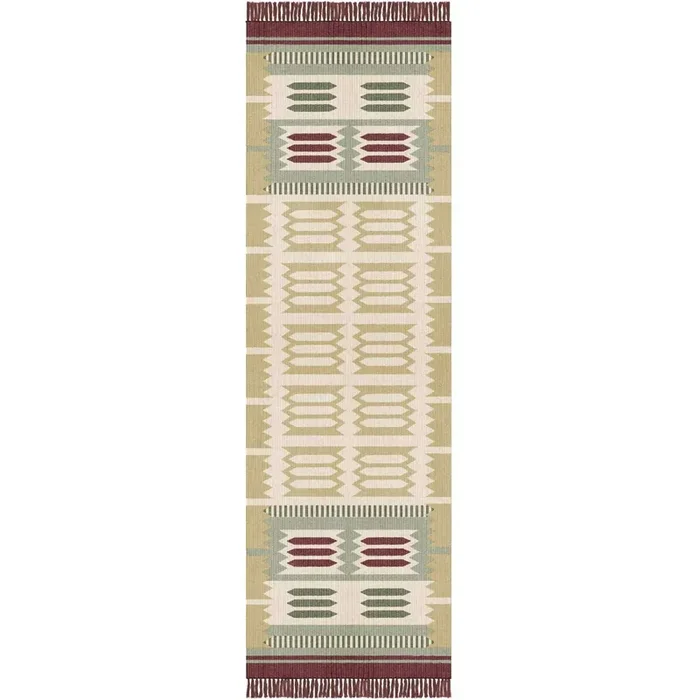 Bestpreis Röllakan Hilma Primrose Wollteppich, 75×240 cm