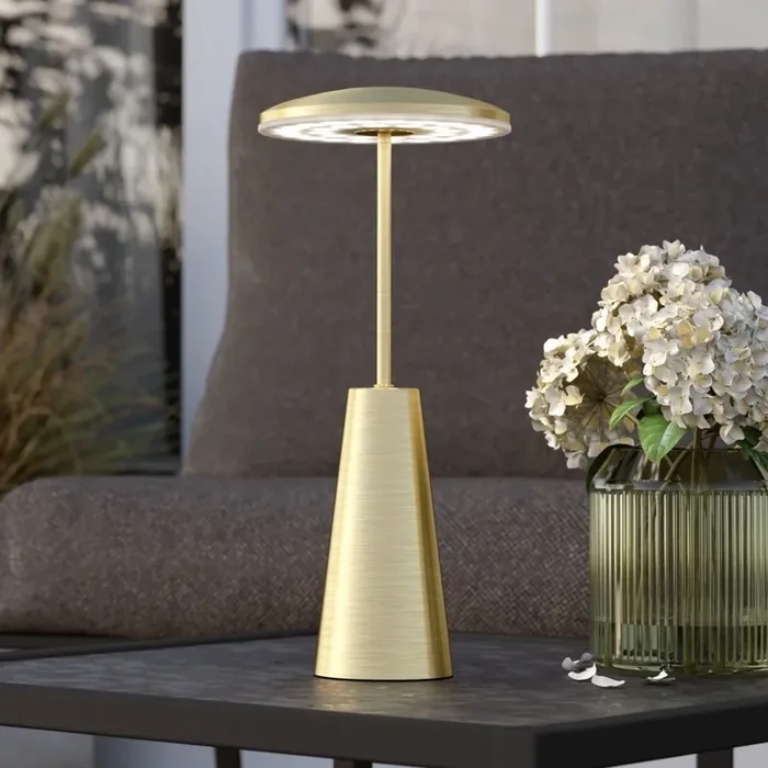 Bestseller Eglo – Dimmbare LED-Außenleuchte mit Touch-Funktion LED/2,8W/5V 2400K/3000K/4000K 5200 mAh IP54 golden
