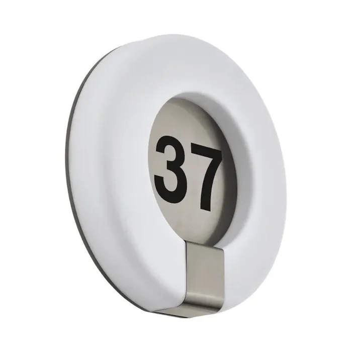 Bestseller Eglo 98145 MARCHESA-C LED Außen-Wandleuchte 15W Ø300mm Edelstahl Weiss Steuerbare Lichtfarbe IP44 Dimmbar