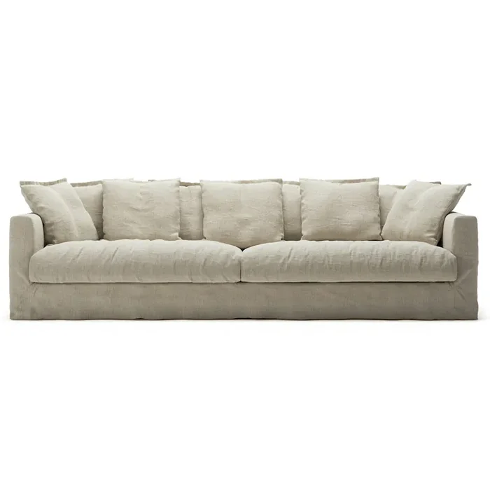 Bezug Für Le Grand Air 4-Sitzer-Sofa Leinen, Natural Blonde Gratis Versand