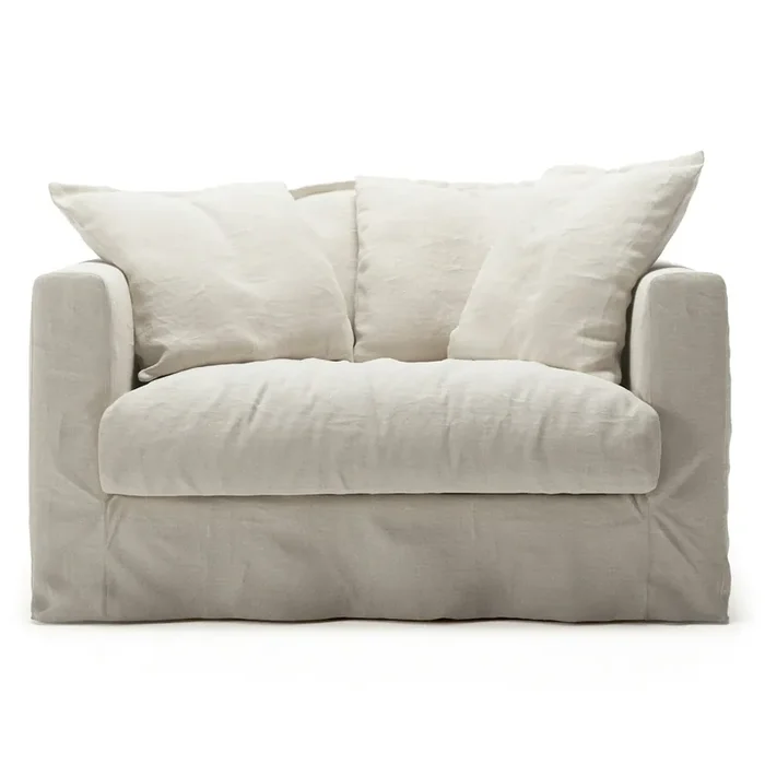 Bezug Für Le Grand Air Liebessitz Leinen, Creamy White Top-Angebot