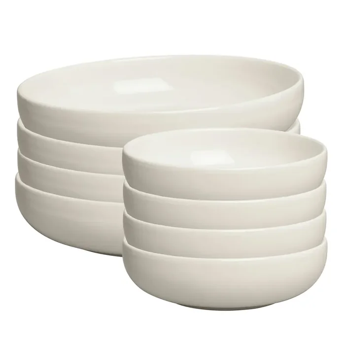 BON Starter-Set Schüsseln 8-er Set, Ivory Neu