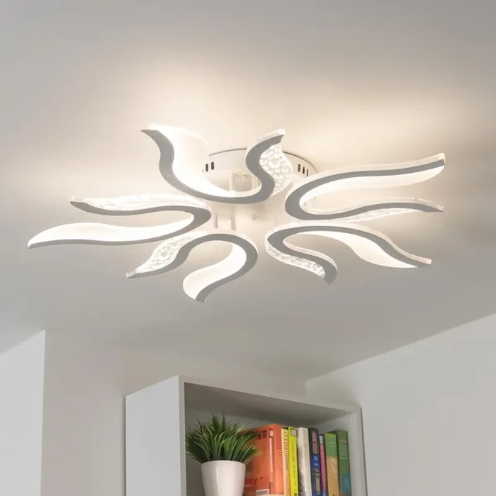Brilagi – Dimmbare LED-Aufbauleuchte TWIST LED/65W/230V 3000-6500K weiß + Fernbedienung Highlight