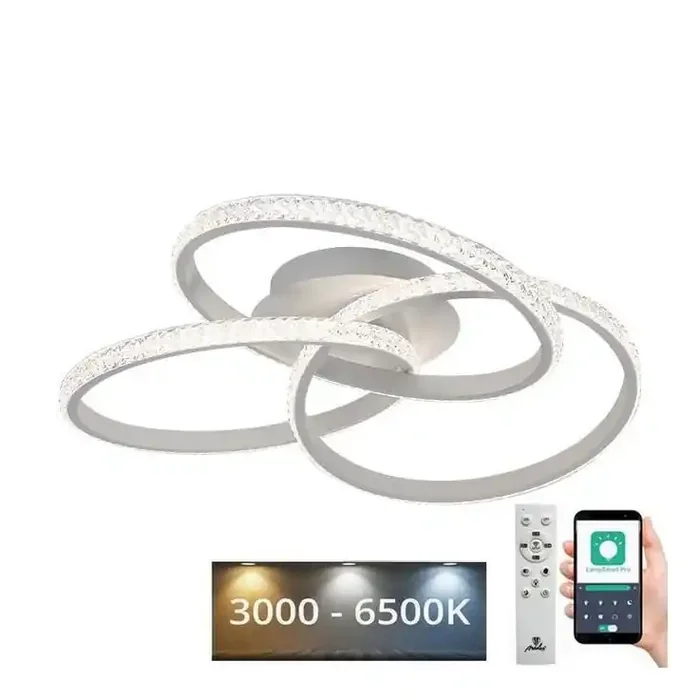 Brilagi – dimmbare LED-Deckenleuchte COSMOWAVE LED/70W/230V 3000-6500K + Fernbedienung Neue Ware