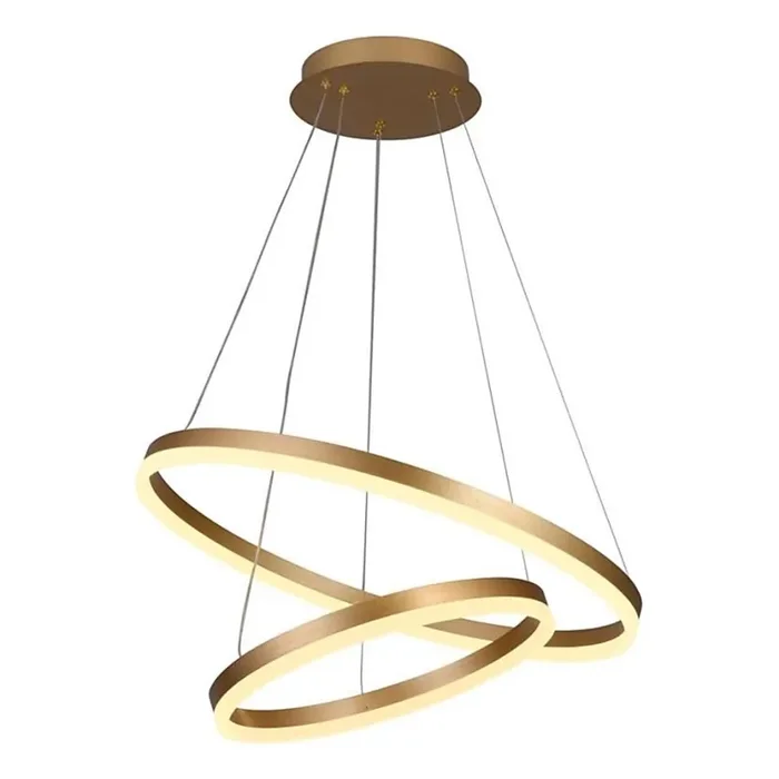 Brilagi – Dimmbarer LED-Kronleuchter CIRCLE LED/70W/230V 3000-6500K golden + Fernbedienung Preiswert