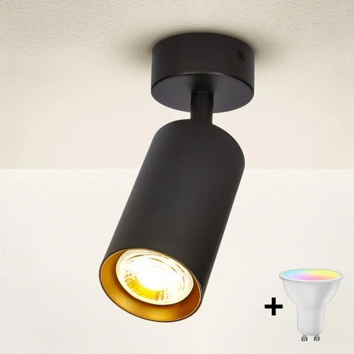 Brilagi – Dimmbarer LED-Spot SELE 1xGU10/6,5W/230V 2700-6500K schwarz/gold Kracherpreis