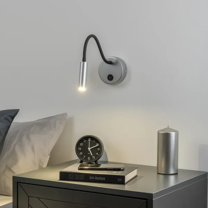 Brilagi – Flexible LED-Wandleuchte MAYA LED/3W/230V 4000K silbern Letzte Chance