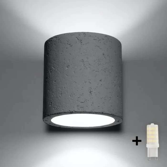 Brilagi -LED-Wandstrahler FRIDA 1xG9/3,5W/230V Beton Top-Qualität