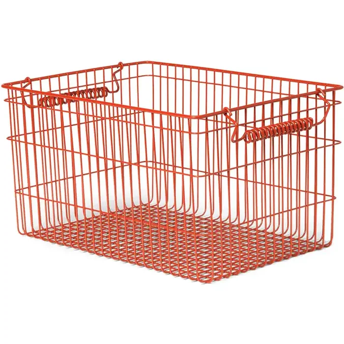 Cala Ablagekorb 2-er Set, Poppy Red Mega-Angebot
