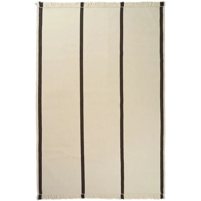 Calm Kelim Teppich 200×300 cm Altweiß / Coffee Finale Aktion
