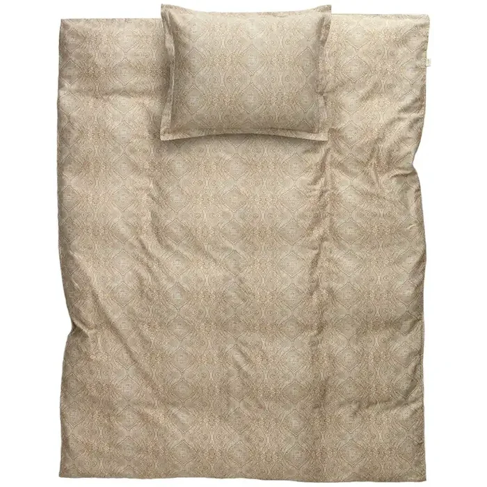 Classic Paisley Bettwäsche 150×210 + 50×60 cm, Cumin Beige Gratis Versand