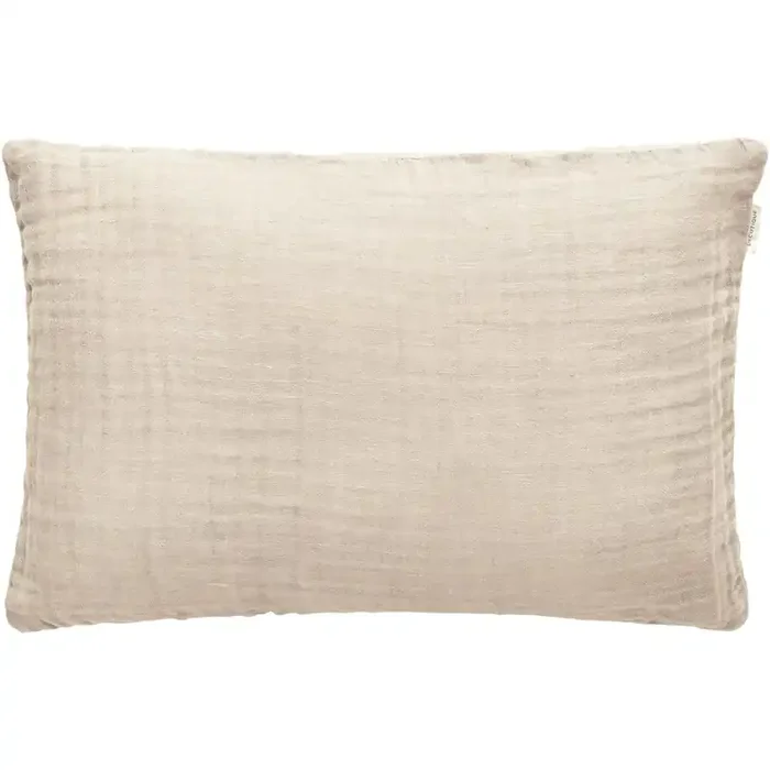 Crinkle Kissen 40×60 cm, Weiß Must-Have
