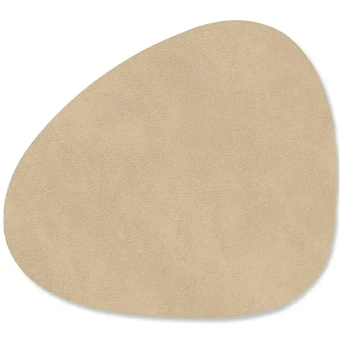 Curve Glasuntersetzer Nupo 11×13 cm, Sand Must-Have