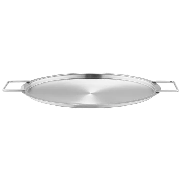 Deckel Mit 2 Henkeln Gebürsteter Stahl, 28 cm Limited Edition