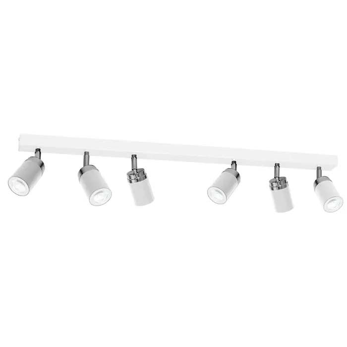 Deckenstrahler Spot Metall 6-flammig 90 cm lang Sonderangebot