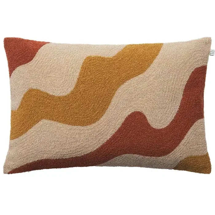 Direktkauf Lodi Kissenbezug Terracotta / Tan / Masala Yellow, 40×60 cm