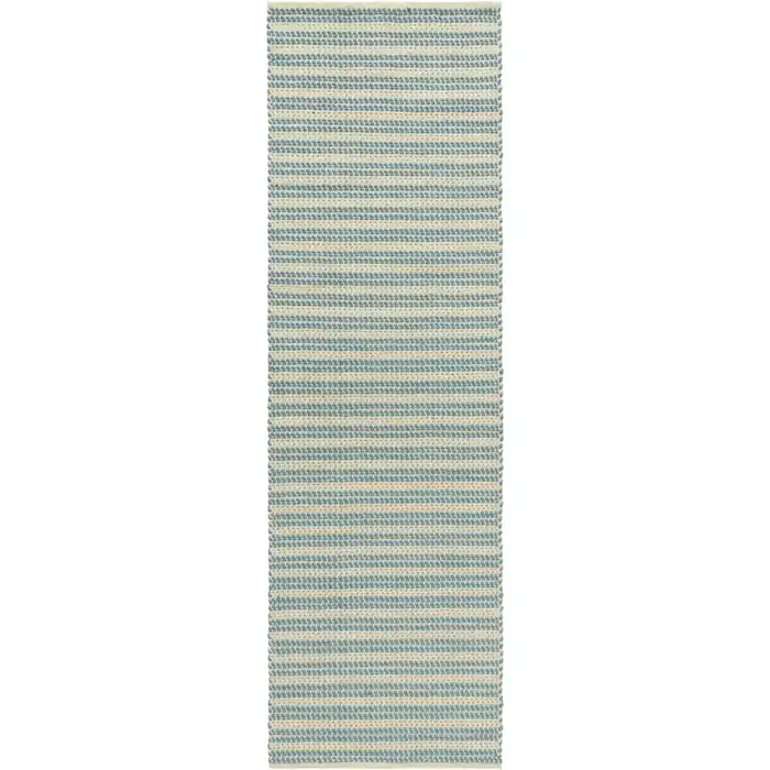 Dune Kunststoffmatte 75×150 cm, Dusty Blue / Off-white Schneller Versand
