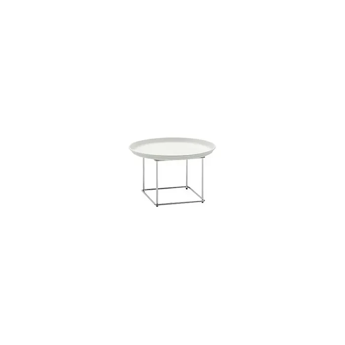 Fat-Fat kleiner Tisch Ø42 cm – B&BItalia Mirto Weiß Lackiert Exklusiv