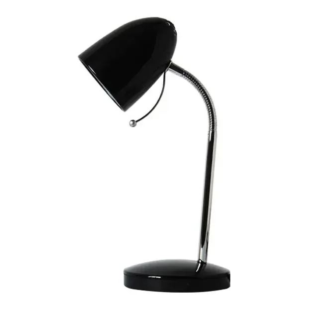 Finale Aktion Aigostar – Tischlampe 1xE27/36W/230V schwarz/glänzender Chrom
