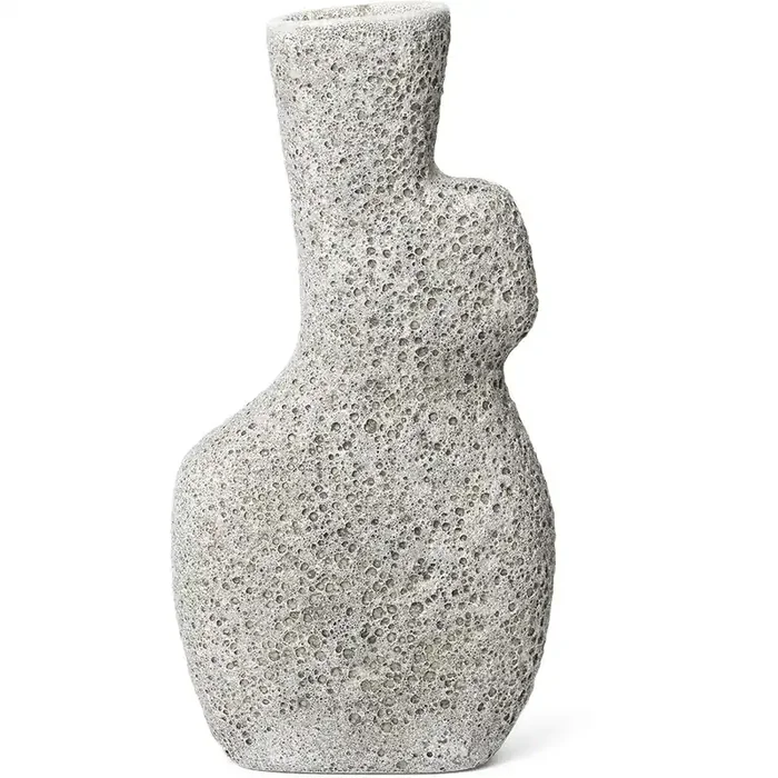 Finale Aktion Yara Vase 35.5 cm, Grey Pumice